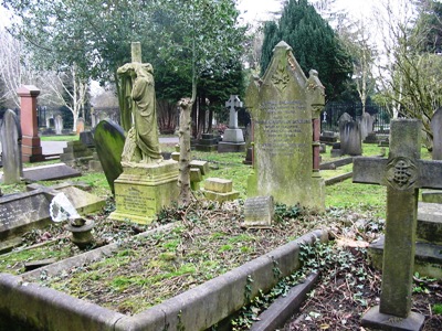 In Loving Memory Harold Saunders who died August 14 1900 aged 22 years
also of William Christopher Saunders father of the above who died Oct 28 1905 aged 80 years also of Wilfred Claude Saunders who died January 27 1934 aged 61 years